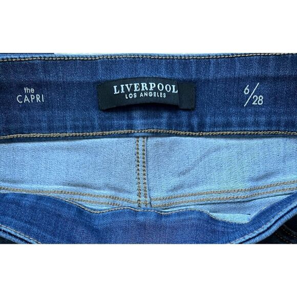 LIVERPOOL LOS ANGELES The Capri Sienna Ankle Pull-on High Performance Denim - Picture 7 of 15
